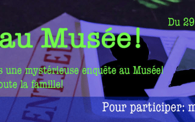 Un crime au Musée!  – ACTIVITÉ VIRTUELLE –