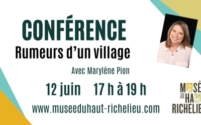 Conférence – Rumeurs d’un village